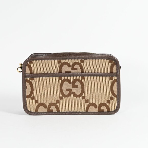 Gucci Jumbo GG Canvas Mini Camera Bag Adjustable Strap With Box & Dust Bag - Picture 6 of 13